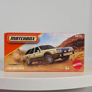 Matchbox 1980 AMC Eagle Die-Cast Car Collectible Toy Model 69/125 Mattel